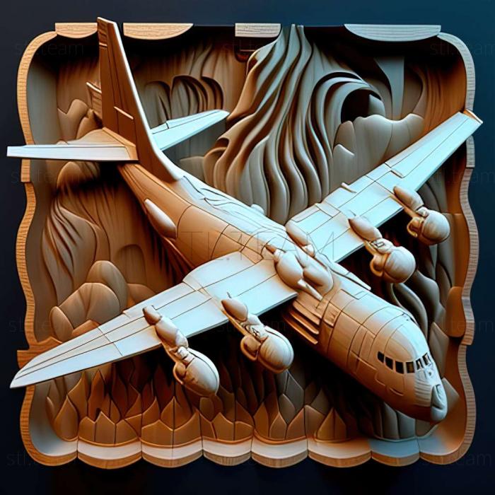 3D модель Гра AC 130 Spectre (STL)